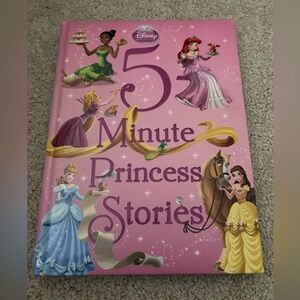 5 minute princess stories hardcover book